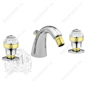 Смеситель для биде Migliore Axo Swarovski ML.AXO-625F CRDO