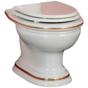 Унитаз моноблок выпуск в пол Migliore MILADY ML.MLD-25.702.D2