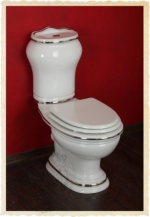 Унитаз моноблок выпуск в стену Migliore MILADY ML.MLD-25.701.D2.PL