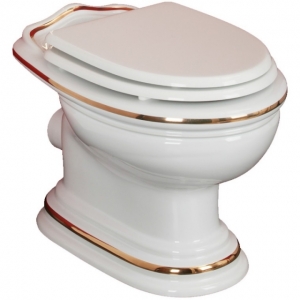 Унитаз напольный выпуск в стену Migliore MILADY ML.MLD-25.711.D2