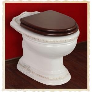 Унитаз напольный выпуск в стену Migliore MILADY ML.MLD-25.711.D3.BR