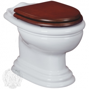 Унитаз напольный выпуск в пол Migliore MILADY ML.MLD-25.712.BI