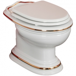 Унитаз напольный выпуск в пол Migliore MILADY ML.MLD-25.712.D2