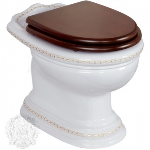 Унитаз напольный выпуск в пол Migliore MILADY ML.MLD-25.712.D3.BR