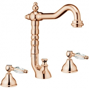 Смеситель на борт раковины Webert Alexandra AL750202 Bronze