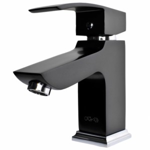 Смеситель для раковины KorDi Black Line Edition KD 18401 - D46 Черный