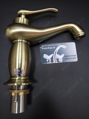 Смеситель для раковины Kaiser Logo 47711-1 Bronze