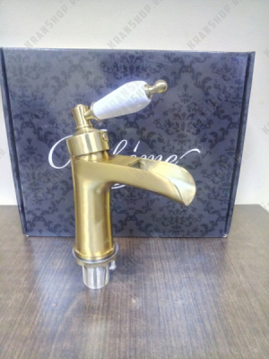 Смеситель для раковины Boheme Vogue 201-CRST Bronze