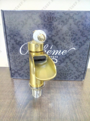 Смеситель для раковины Boheme Vogue 201-CRST Bronze