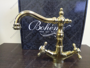 Смеситель для раковины Boheme Tradizionale Oro 292 Золото