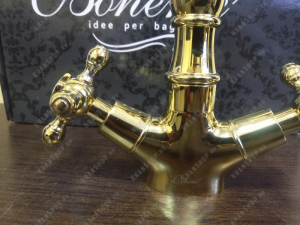 Смеситель для раковины Boheme Tradizionale Oro 292 Золото