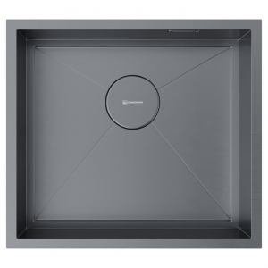 Кухонная мойка Omoikiri Kasen 49-16 INT GM 4997055 Вороненая сталь