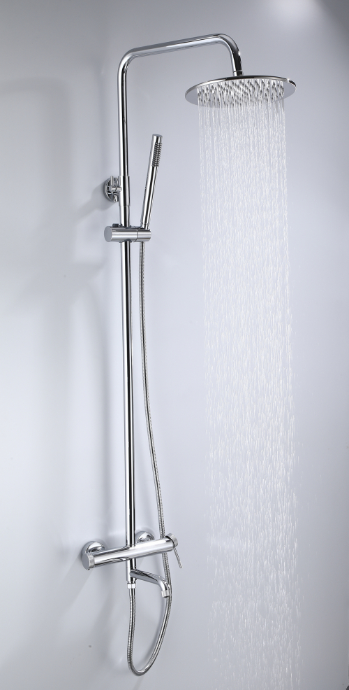 Однорукий душевой релинг HansenPRO HL33098 Хром