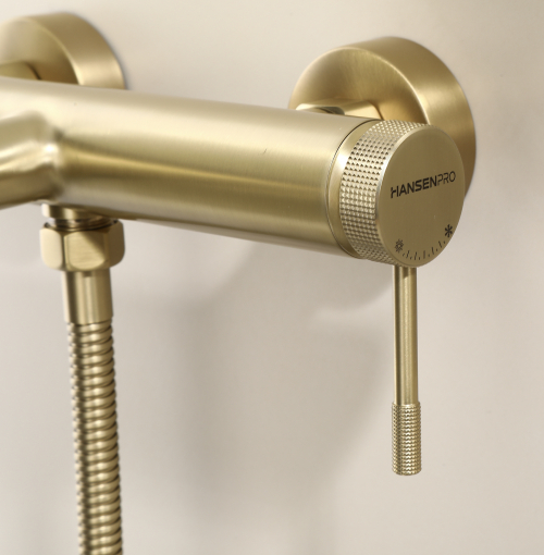 Смеситель для ванны Hansen(PRO) HL30098-D Матовое золото