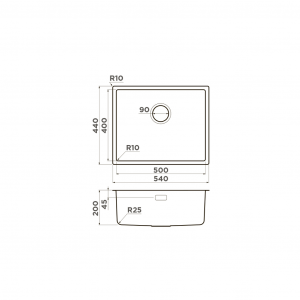 Кухонная мойка Omoikiri Tadzava 54-U/I ULTRA LG 4993266 Светлое золото