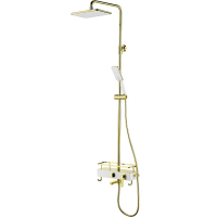 Душевая система Lemark Mista LM6462WG White-gold