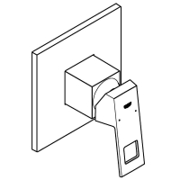 Смеситель для душа GROHE Eurocube 24061000 Хром
