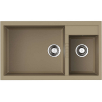Кухонная мойка Omoikiri Tedori 86-2-LB-CH 4993937 Шампань