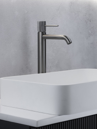 Смеситель для раковины AltroBagno Bilancia 010226 GM Оружейная сталь