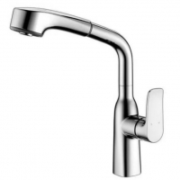 Смеситель с выдвижным изливом Elghansa Kitchen 56A1599 Chrome