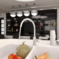 Смеситель для кухни Elghansa 56B1116 Хром