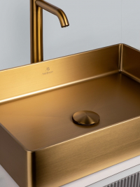 Раковина AltroBagno Astro 001017 OrSp Золото матовое