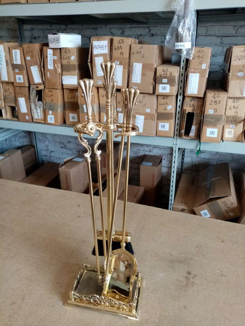 Каминный набор Stilars 00499 Gold