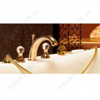 Смеситель на борт ванны Webert Karenina KA730101010 Золото