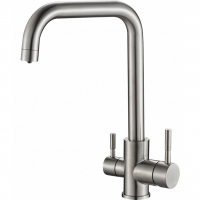 Смеситель для кухни под фильтр Zorg Hammer SH 715 Inox