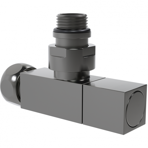 Кран для ПС УГЛОВОЙ 1/2ш х 3/4г квадрат ViEiR VR2034B-01G Графит