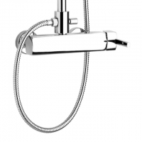 Душевая система Webert Azeta AZ870105 METAL