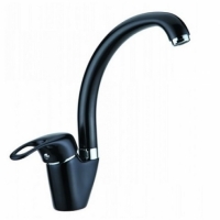 Черный смеситель для кухни KorDi Black Line Edition KD 1703L-C27 Черный