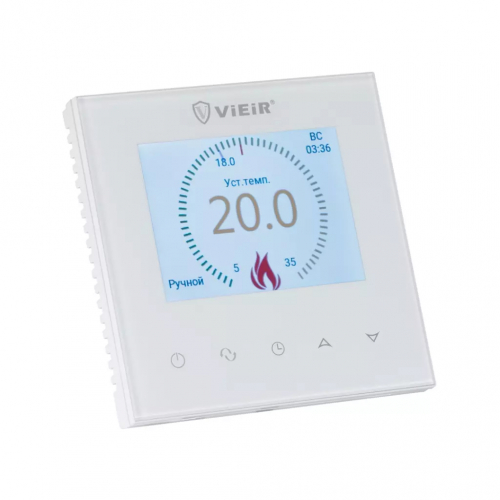 Термостат электронный комнатный с WI-FI ViEiR VR411WIFI-F Белый