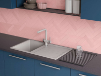 Кухонная мойка Omoikiri Kitagawa 86-WG 4993807 Leningrad Grey