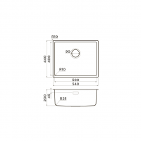 Кухонная мойка Omoikiri Tadzava 54-U/I ULTRA LG 4993266 Светлое золото