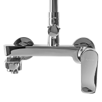Душевая система Elghansa Shower Systems 2305599-2L (Set-45) с ABS верхним душем Chrome